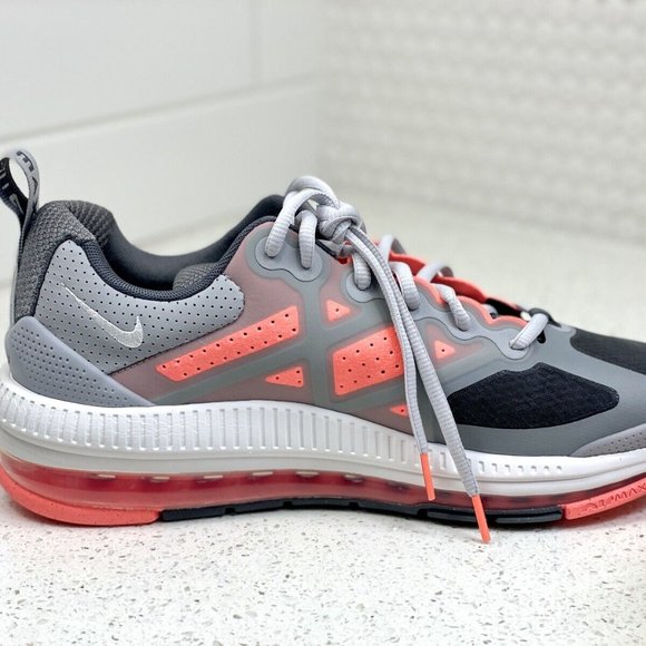NEW - Nike Air Max Genome Bright Mango/Iron Gray/Light Smoke Gray size 9.5 - Picture 6 of 7